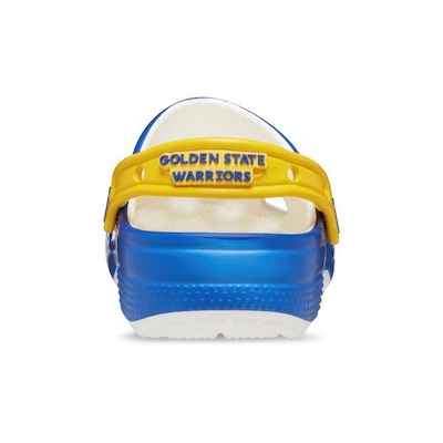 Sandália Crocs NBA GS Warriors Clog - Unissex - Foto 6
