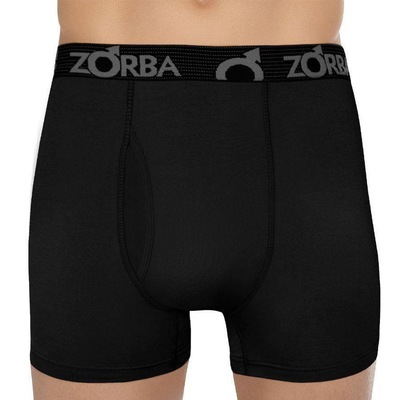 Kit Cuecas Zorba Boxer com Abertura - 6 Unidades - Adulto - Foto 2