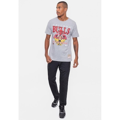 Camiseta Mitchell & Ness Nba Finals Chicago Bulls - Masculina - Foto 2