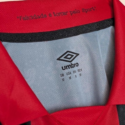 Camisa Polo 3 do Sport Recife 2023 Umbro - Masculina - Foto 6