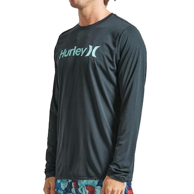 Camiseta Surf Hurley Manga Longa One&Only Sm24 - Masculina - Foto 3