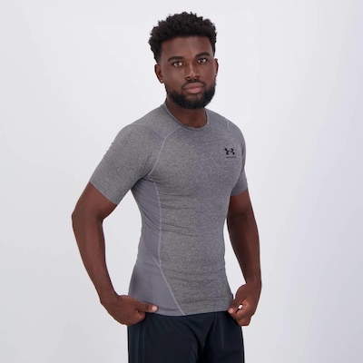 Camiseta de Compressão Under Armour Heatgear Comp - Masculina - Foto 2