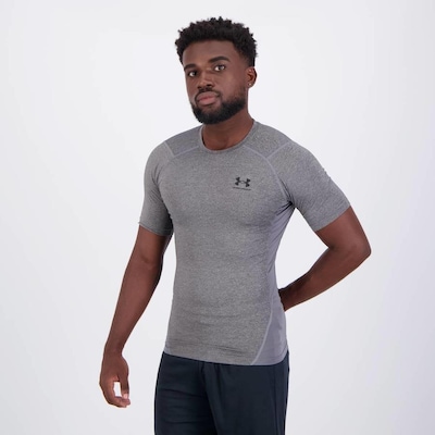 Camiseta de Compressão Under Armour Heatgear Comp - Masculina - Foto 3