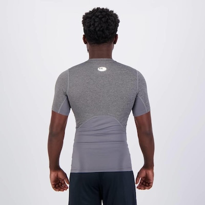 Camiseta de Compressão Under Armour Heatgear Comp - Masculina - Foto 4
