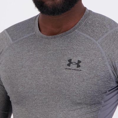 Camiseta de Compressão Under Armour Heatgear Comp - Masculina - Foto 5