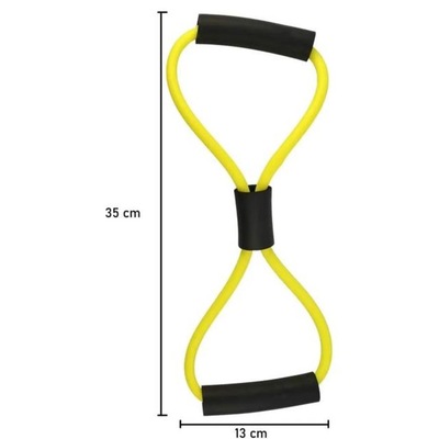 Elástico Extensor Versátil Dk para Exercícios Fitness Academia Fisioterapia - Foto 5