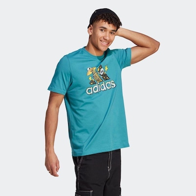 Camiseta adidas Sportswear Dream Doodle Fill - Masculina - Foto 5