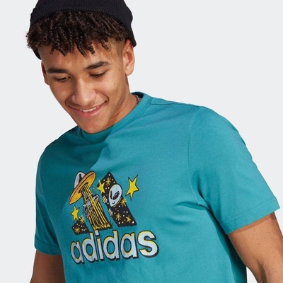 Camiseta adidas Sportswear Dream Doodle Fill - Masculina - Foto 6