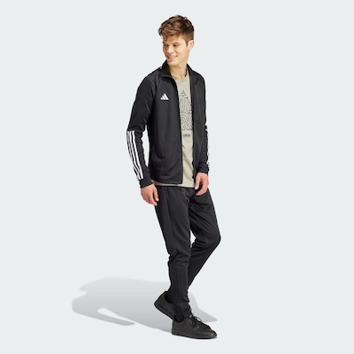 Agasalho sem Capuz adidas Sereno Três Listras Aeroready - Masculino - Foto 5