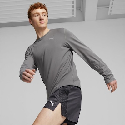 Camiseta de Treino Manga Longa Puma Run Cloudspun - Masculina - Foto 3