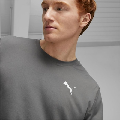 Camiseta de Treino Manga Longa Puma Run Cloudspun - Masculina - Foto 6