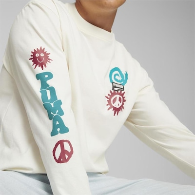 Camiseta Manga Longa Puma Downtown - Masculina - Foto 5
