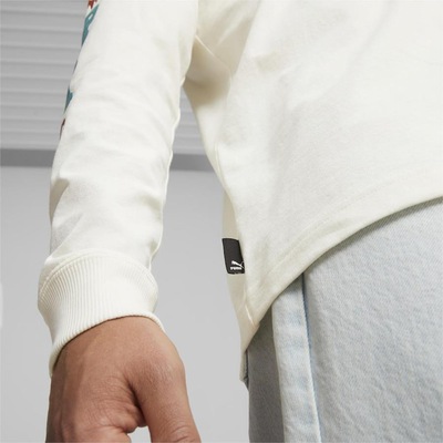 Camiseta Manga Longa Puma Downtown - Masculina - Foto 6