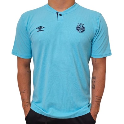 Camisa do Grêmio 2024 Umbro Polo Viagem - Masculina - Foto 3