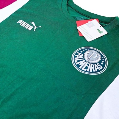 Camisa Palmeiras Puma Ftbl Archive Verde - Masculina - Foto 5