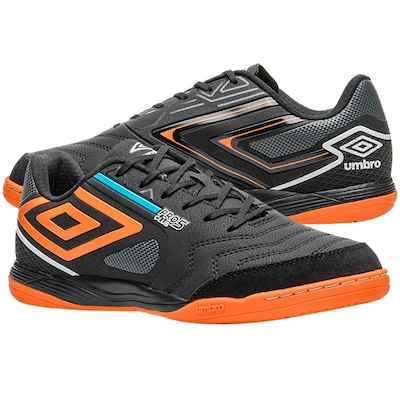 Kit Chuteira Futsal Umbro Pro 5 Bump Club + Meião - Adulto - Foto 2