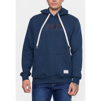 Blusão de Moletom com Capuz Hd Atoalhado - Masculino - Foto 4