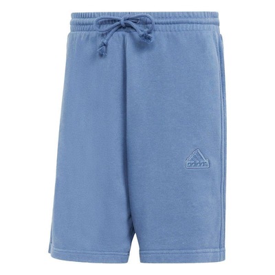 Shorts adidas Moletinho All Szn Três Listras Garment-Wash - Masculino - Foto 1