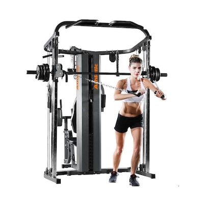 Estação Funcional Trainer Athletic 2400Ms com 67,5Kg +40 Exercícios - Foto 4