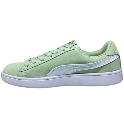 Kit Tênis Puma Smash V2 Wns Bdp + Meia - Feminino - Foto 4