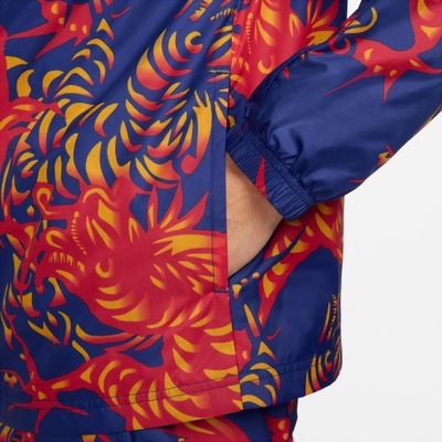 Agasalho Sem Capuz Nike Sportswear Barcelona Strike - Masculino - Foto 4