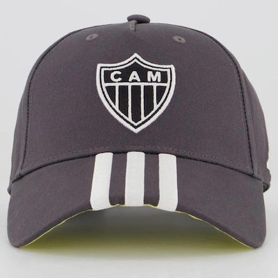 Boné Aba Curva Atlético Mineiro adidas Escudo - Strapback - Adulto - Foto 2