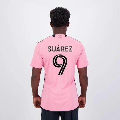 Camisa Inter Miami 2024 adidas Home 9 Suárez - Masculina - Foto 1