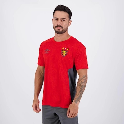 Camisa do Sport Recife 2024 Umbro Treino - Masculina - Foto 3