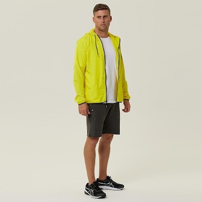 Jaqueta Corta Vento com Capuz WSS Brasil Impermeável Run Minimalist - Masculina - Foto 4