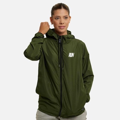 Jaqueta Corta Vento com Capuz WSS Brasil Impermeável Run Minimalist - Feminina - Foto 1