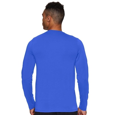 Camiseta Slim Fitness Manga Longa UV Proteção Solar Fator 50 Tecido Gelado - Masculina - Foto 2