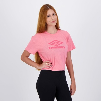 Blusa Cropped Umbro Diamond Bright - Feminina - Foto 2