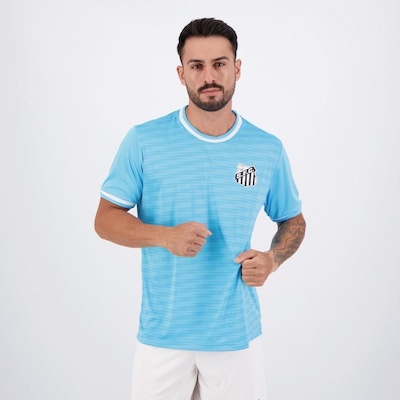 Camisa do Santos Lark Abraziline - Masculina - Foto 3