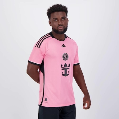 Camisa Inter Miami 2024 adidas Jogador 9 Suárez - Masculina - Foto 3