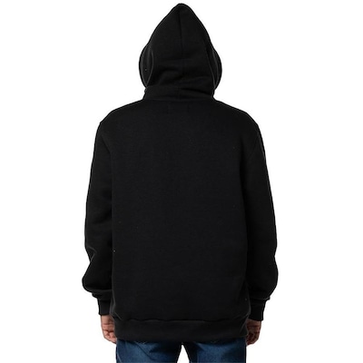 Blusão de Moletom com Capuz Quiksilver Canguru Comp Logo - Masculino - Foto 2