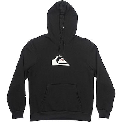 Blusão de Moletom com Capuz Quiksilver Canguru Comp Logo - Masculino - Foto 3