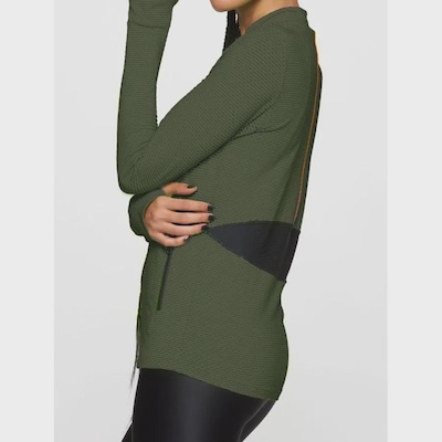 Jaqueta sem Capuz Bodyforsure com Recortes Essentials - Feminina - Foto 2