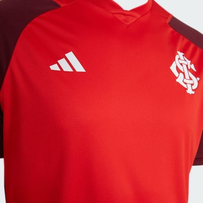 Camisa do Internacional Treino Atleta 24/25 adidas - Masculina - Foto 4