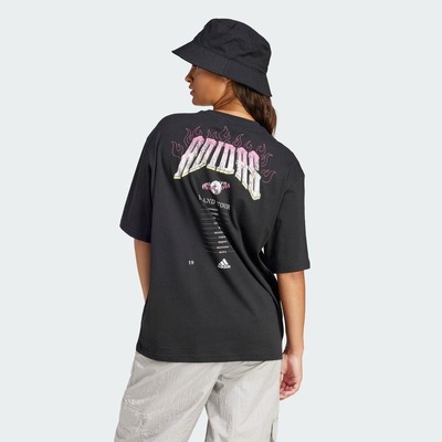 Camiseta adidas Band Aop Os Tee - Feminina - Foto 5
