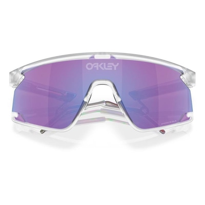 Óculos de Sol Oakley Bxtr Metal Matte Clear Prizm Violet - Foto 6