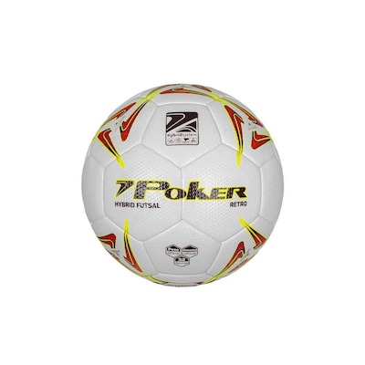 Bola de Futsal Poker Pro 32 Gomos Hybrid Retro - Foto 1
