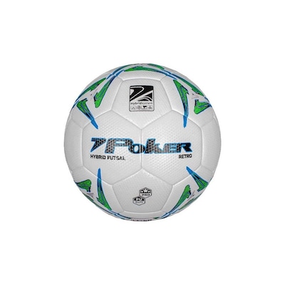 Bola de Futsal Poker Pro 32 Gomos Hybrid Retro - Foto 1