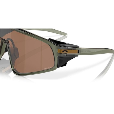 Óculos de Sol Oakley Latch Panel Olive Ink Prizm - Unissex - Foto 4
