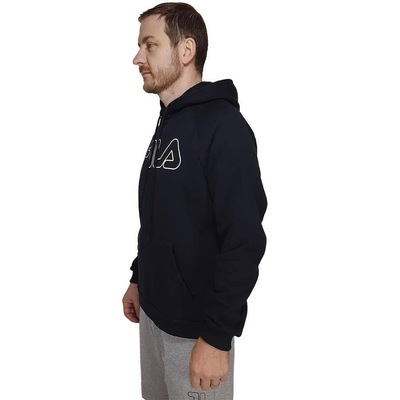 Casaco Moletom Fila Letter Outline - Masculino - Foto 3