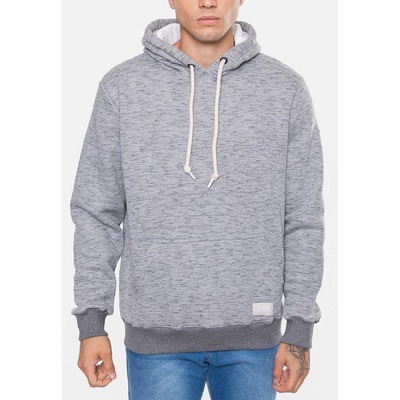 Blusão de Moletom com Capuz Hd Fechado Mescla - Masculino - Foto 4