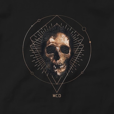 Camiseta Mcd Caveira Dourada - Masculina - Foto 2