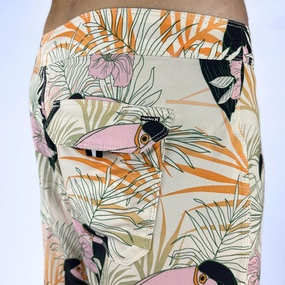Bermuda Hurley Phantom Block Party 18 Areia - Masculina - Foto 5