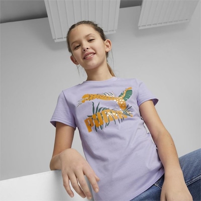 Puma Camiseta Classics Graphic Juvenil Puma Puma Camiseta Classics Graphic Juvenil - Foto 3