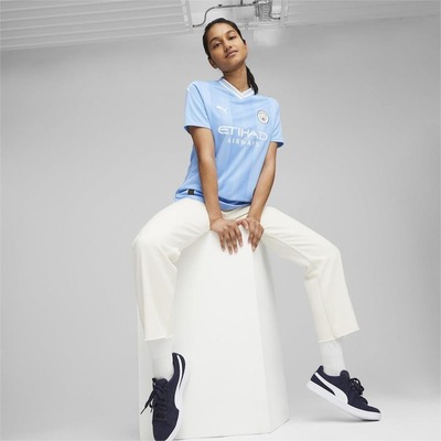 Camisa Manchester City 23/24 Home Jersey Puma - Feminina - Foto 6