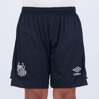 Calção do Santos II 2022 Umbro - Juvenil - Foto 1